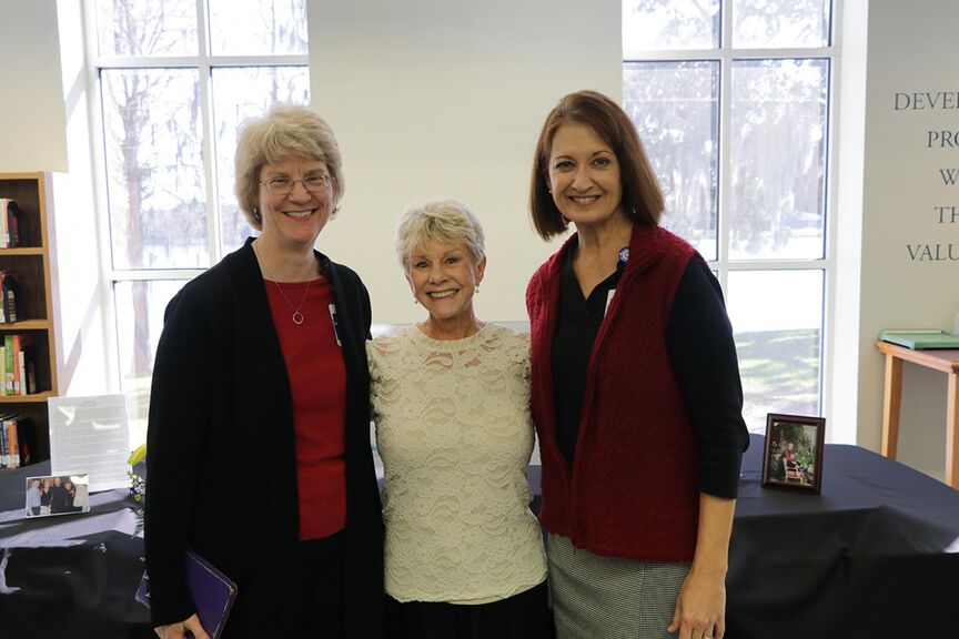 Mary Rickelman, Becky Fisher and Aura Lee